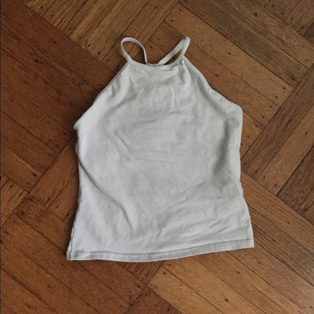 PrAna white athletic top - Picture 2 of 3